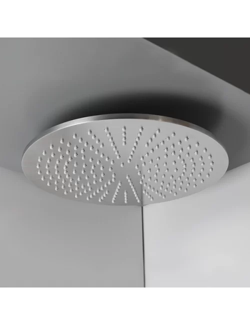 soffione doccia tondo 30cm in acciaio inox Super Inox