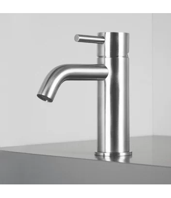 Stainless steel basin mixer Cave by Super Inox