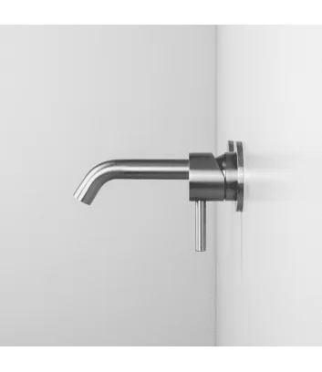 concealed stainless steel basin mixer Cave series