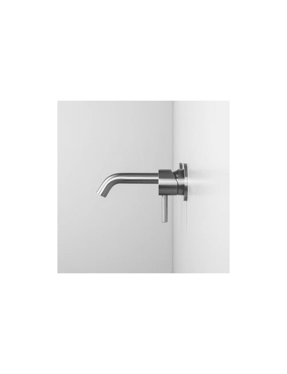 concealed stainless steel basin mixer Cave series