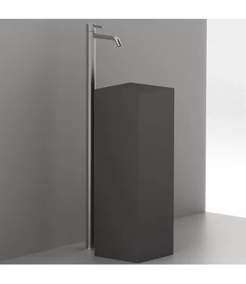 mitigeur de lavabo sur pied en acier inoxydable de Super Inox