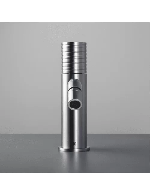 vista frontale miscelatore per bidet collezione Rigo di Super Inox