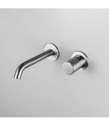 Concealed washbasin mixer in 316L stainless steel Rigo collection