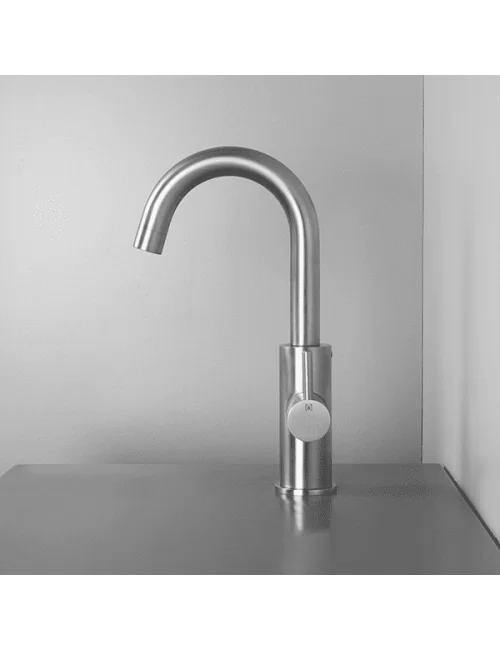 mitigeur de lavabo en acier inox serie Dylan de Super inox