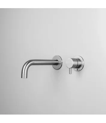 stainless steel wall-mounted basin mixer Dylan Collection by Super Inox