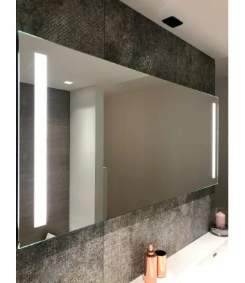 160x70 mirror with LED front