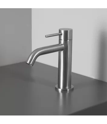 stainless steel single lever basin mixer Marley by Super Inox