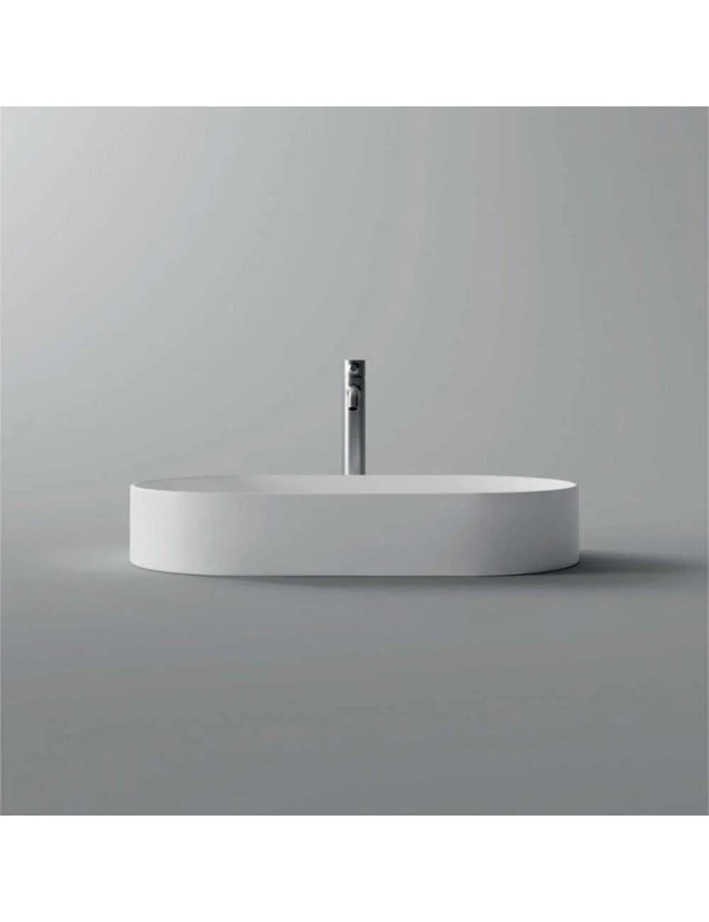 countertop washbasin Hide oval stadium Alice Ceramica