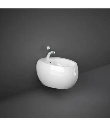 Cloud Series wall-mounted bidet by Rak Ceramics