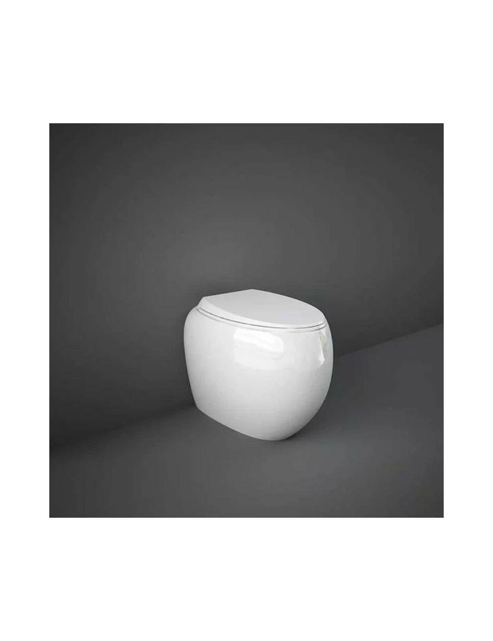 WC sur pied blanc brillant serie Cloud de Rak Ceramics