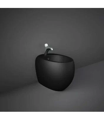 Bidet nero opaco a terra serie Cloud di Rak Ceramics