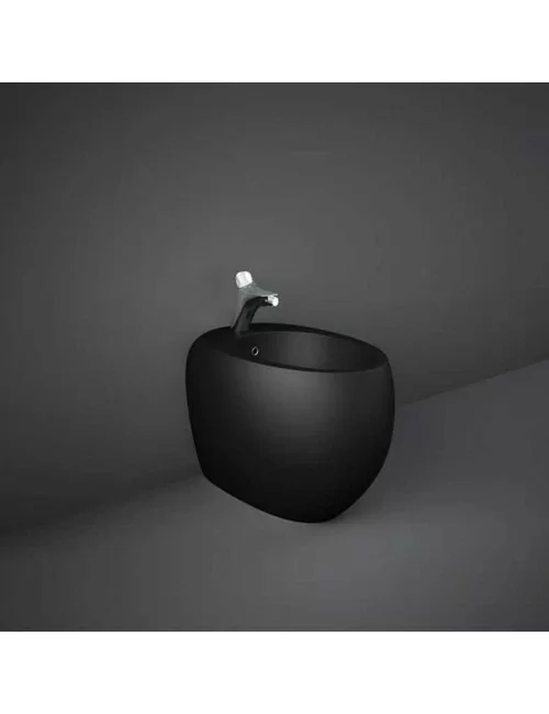 Bidet black mat floor standing series Cloud by Rak Ceramics