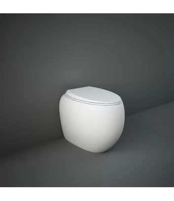 wc a terra bianco opaco serie Cloud di Rak ceramiche