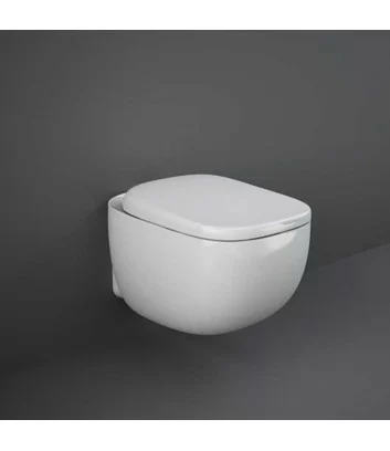 Toilet sospendu blanc ligne Illusion de Rak Ceramics