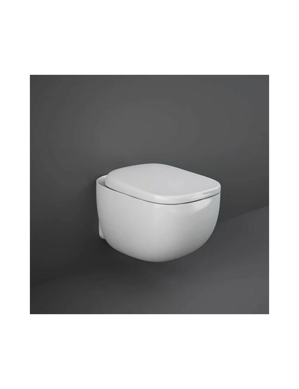 white wall-hung wc Illusion line by Rak Ceramics