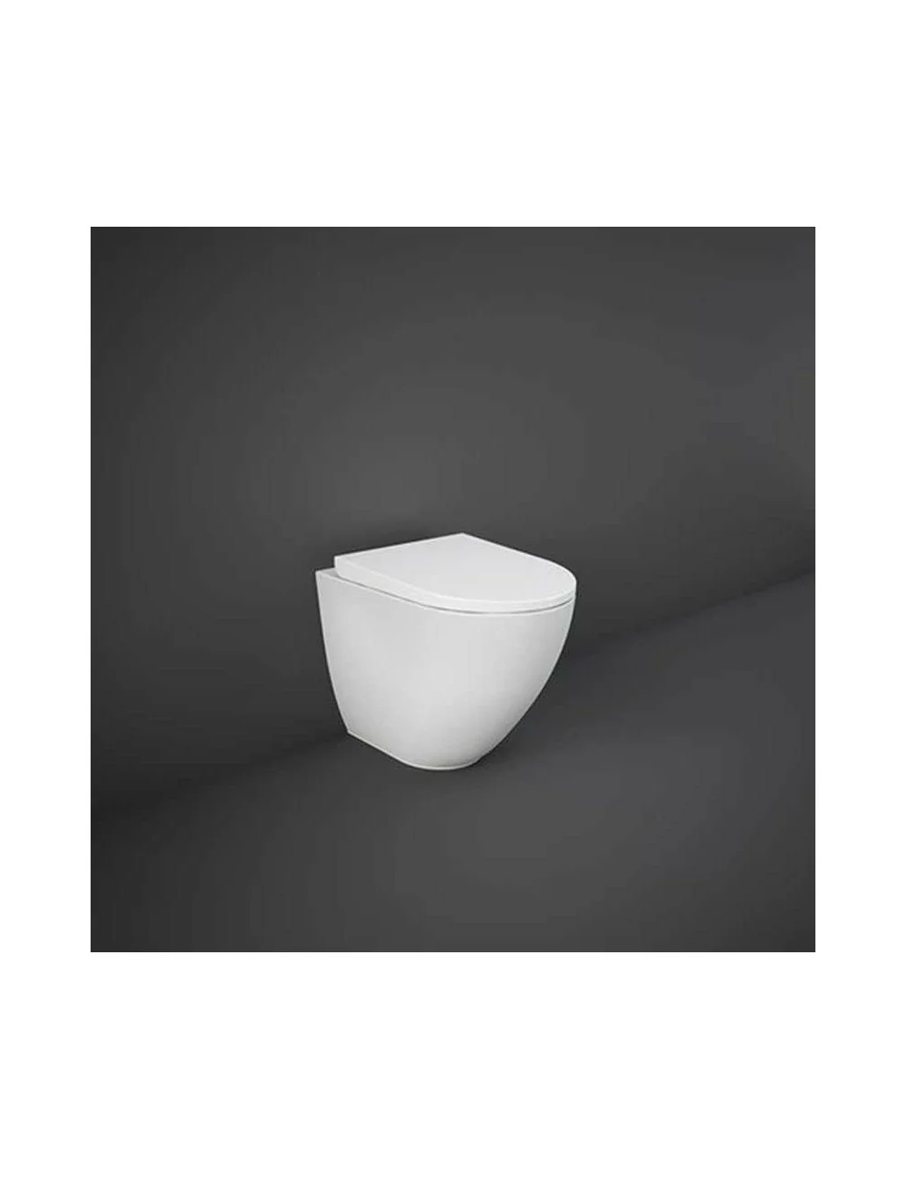 WC sur pied blanc brillant ligne Des de Rak Ceramics