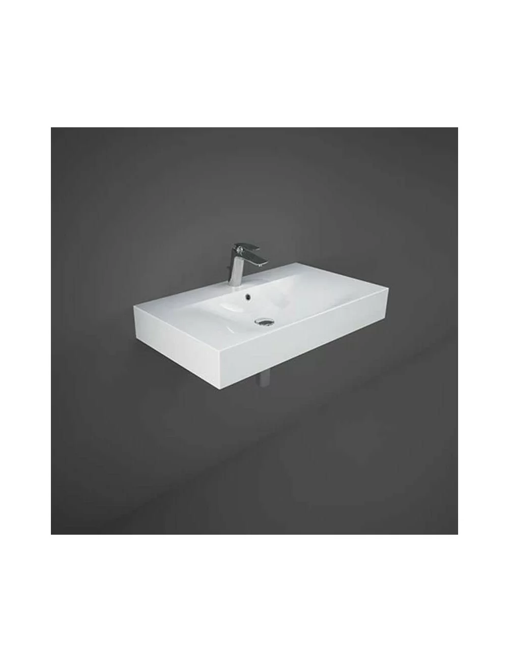 Wall-hung basin 810x460 Des line by Rak Ceramics