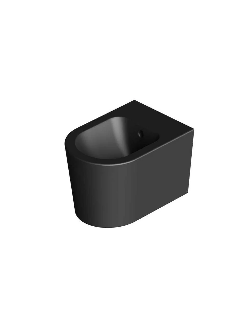 Floor-standing black matt bidet Form series by Alice Ceramica Floor-standing black matt bidet Form series by Alice Ceramica
