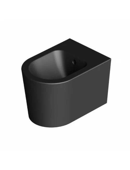 bidet sospendu noir mat ligne Form de Alice Ceramica