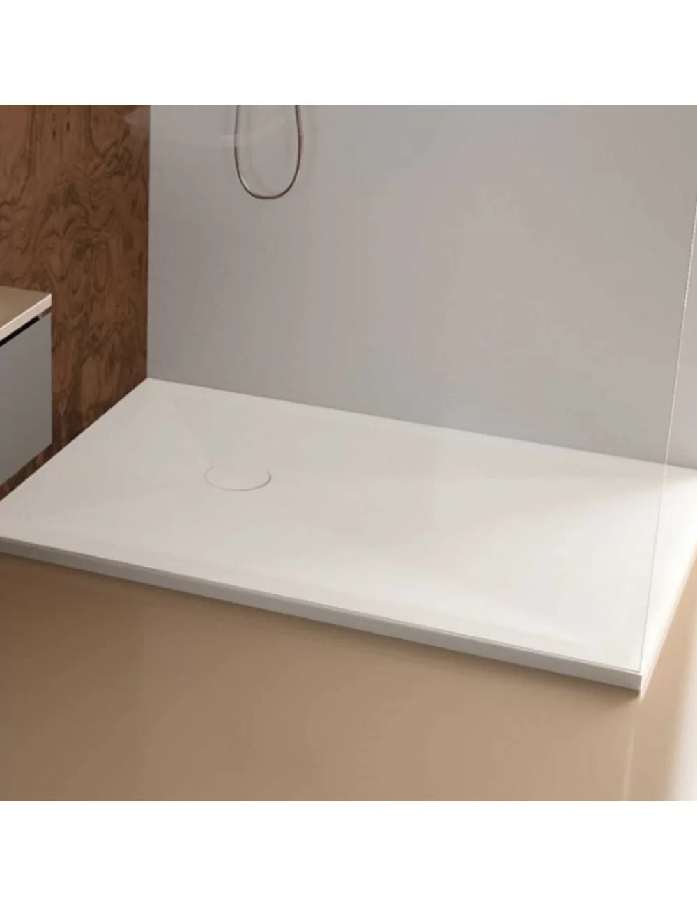 Shower tray 90x160 matt white Jò collection by Althea Ceramica