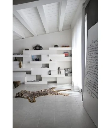 neutra grey natural rectified stoneware