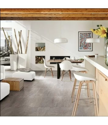 cosmos ossido tile laid in indoor floor