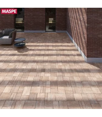 texxa rock autumn leaf solid self-locking filtering laid outside a house