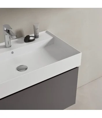 dettaglio consolle bianco lira plus 992 di Hafro Geromin