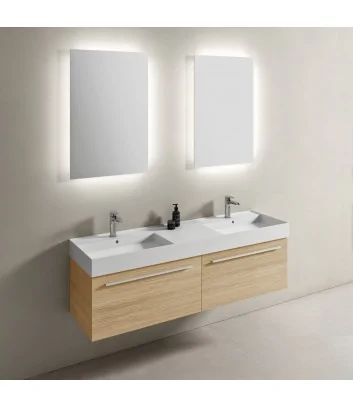 meuble de salle de bain monobloc collection lira plus 2202 de Hafro Geromin