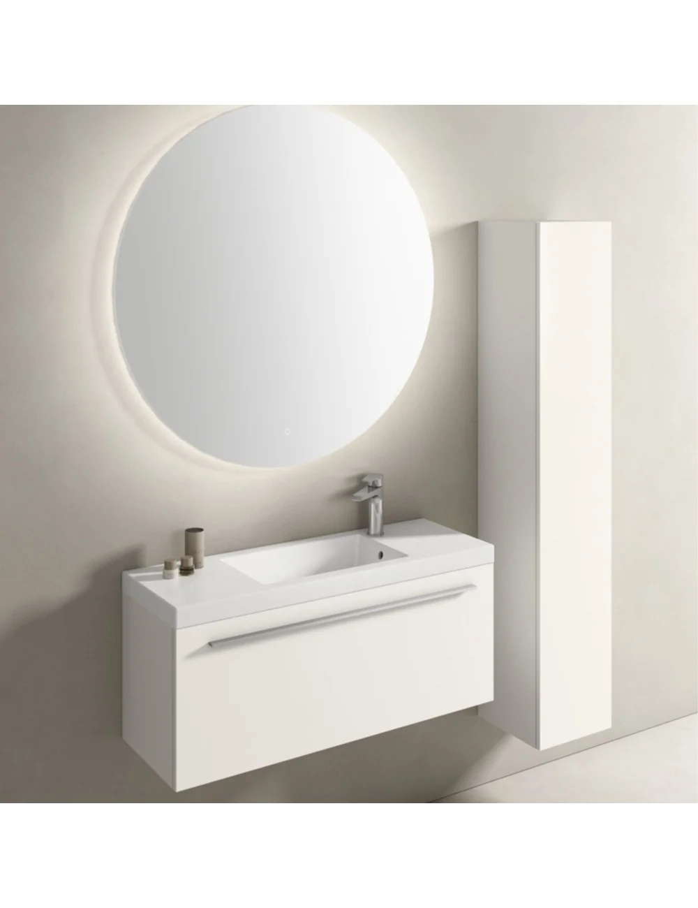mobile monoblocco per bagno 1451 slim plus di Hafro Geromin mobile monoblocco per bagno 1451 slim plus di Hafro Geromin