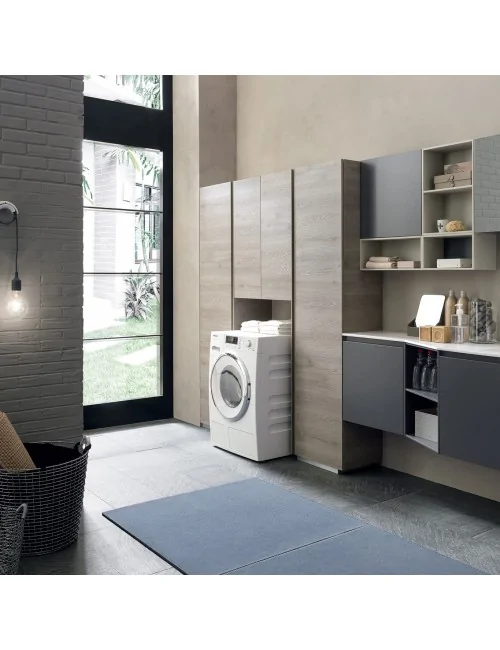 composizione lavanderia wash 08 soluzione compatta per spazio ridotto