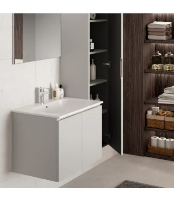 composizione qubo 07 Hafro Geromin monoblocco grigio chiaro