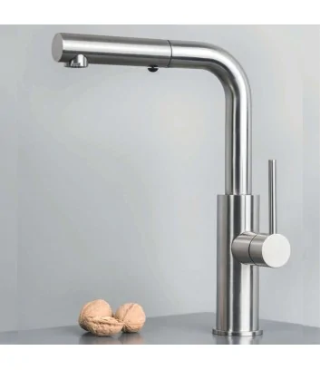 miscelatore per cucina in acciaio inox 316L serie Dylan cod. 0010028x