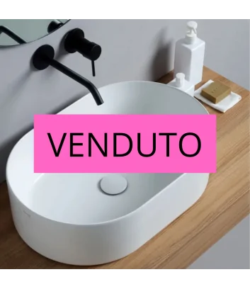 OFFER OVAL COUNTERTOP WASHBASIN OPEN 60X40 - OLYMPIA