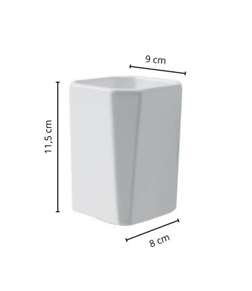 dimensioni porta bicchiere in appoggio linea diva stilhaus