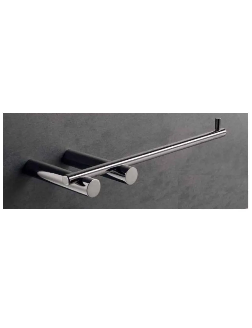porte-rouleau nickel noir ligne hashi de stilhaus