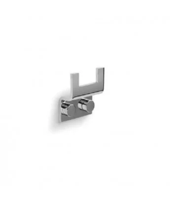 Camelia line chrome coat hook 5 cm