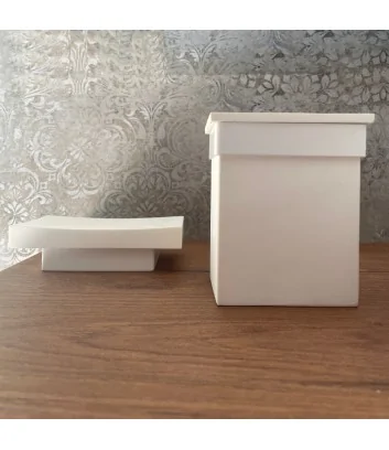 accessoires de salle de bain de la ligne Maxim de Progetto Group.