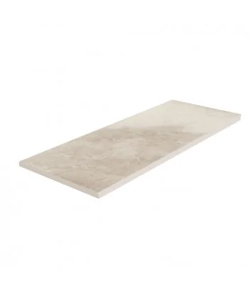 piastrella 3D per esterno effetto pietra linea slash color almond