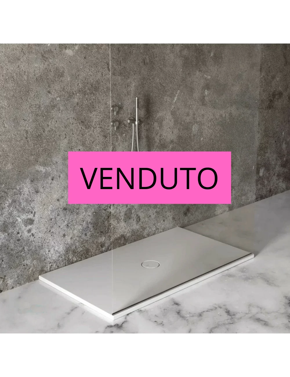 Piatto doccia 80x120 in ceramica linea Form di Alice Ceramica venduto