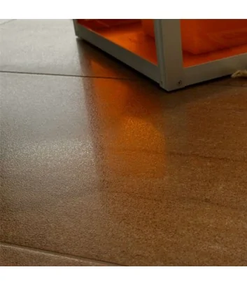 kaleido brown lapped rectified floor detail