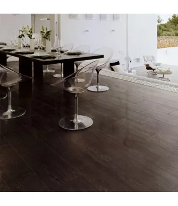 kaleido black natural rectified in kitchen floor tiles