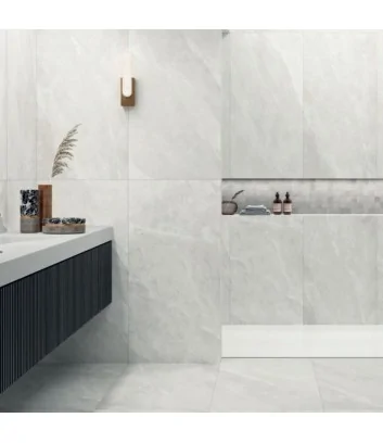 pavimento bagno con piastrella ocean black pearl