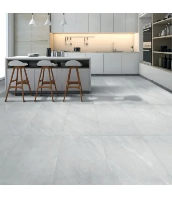 pavimento cucina con piastrella ocean black pearl
