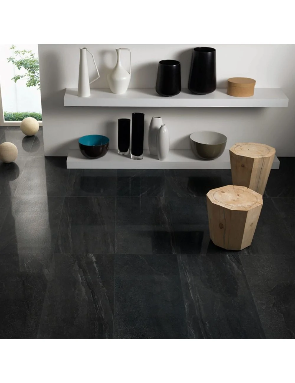 artica natural anthracite rattified floor