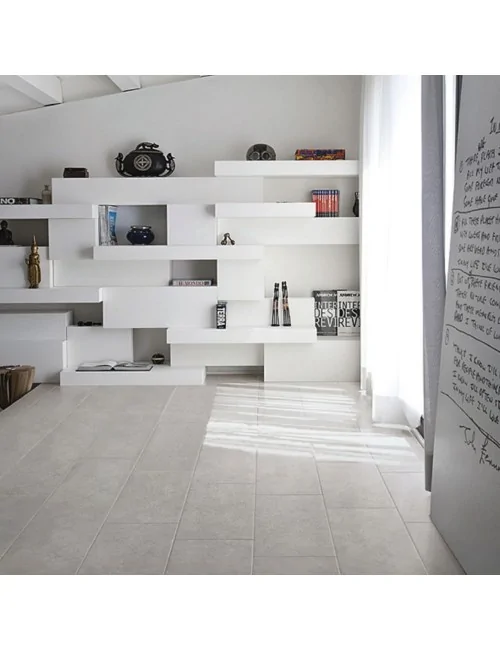 neutra gris: carreau en grés effet ciment