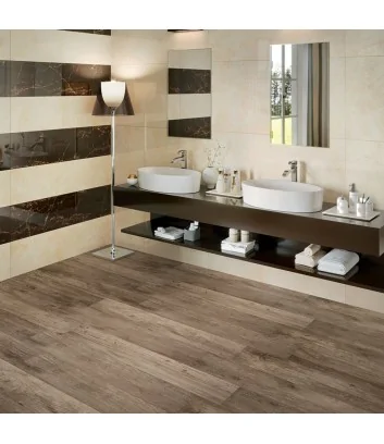 alpi beige stoneware wood effect in bathroom floor