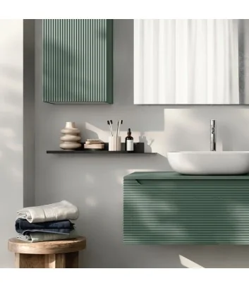 particolare del mobile bagno sospeso easy angy 03 di Belbagno Italia