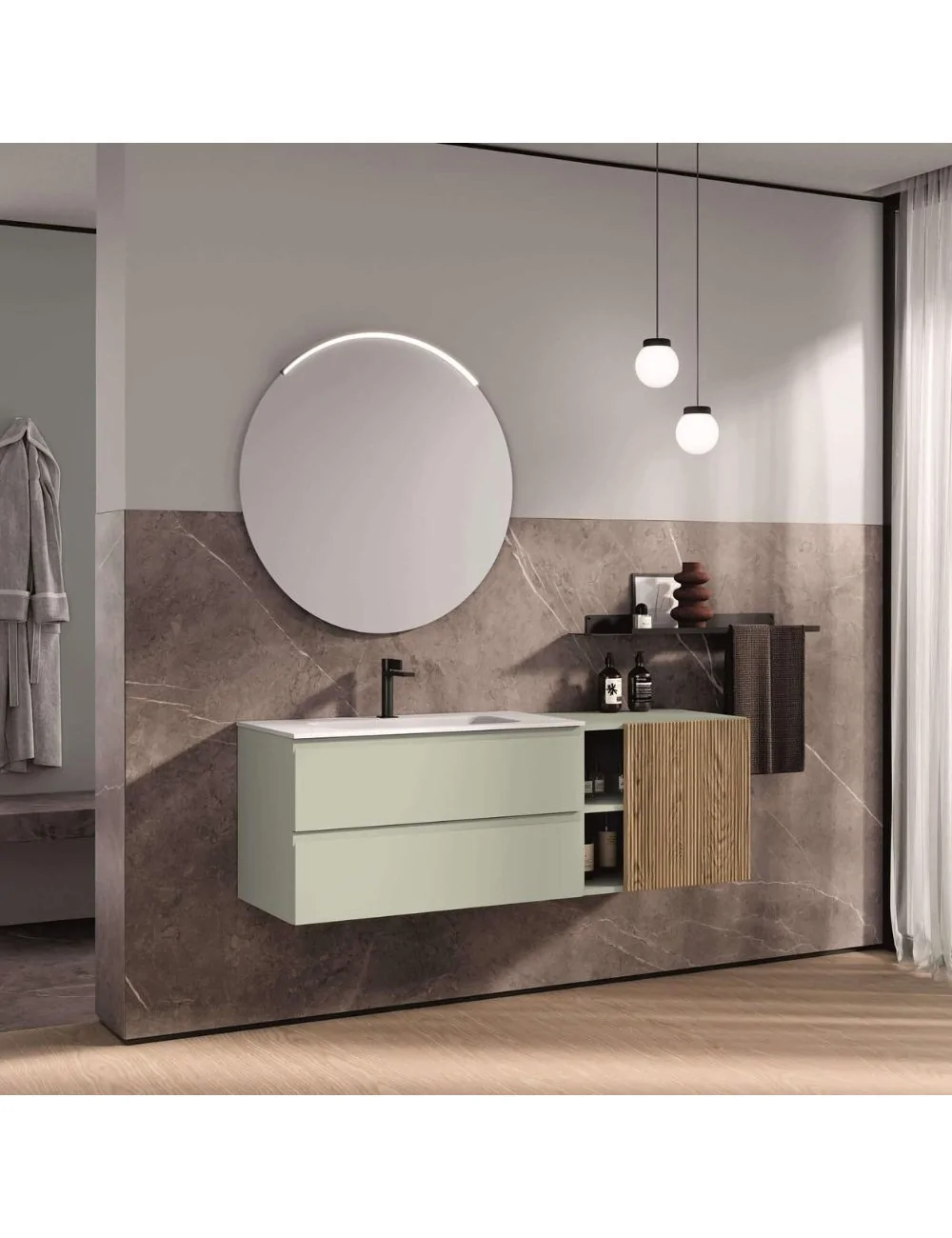 mobile bagno sospeso Gea 22 di Belbagno Italia