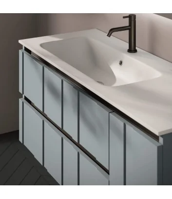 MEUBLE DE SALLE DE BAINS SUSPENDU TETI 04 L. 120 - BELBAGNO